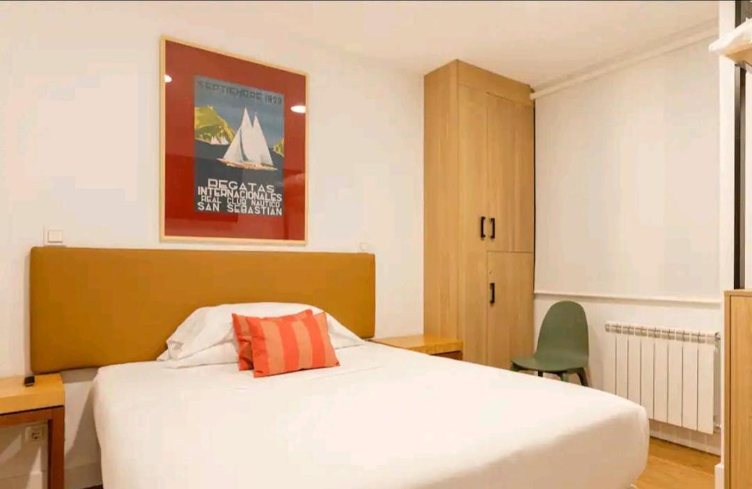 Piso En El Corazon De San Sebastian With Ac License Ess00262 Apartment Exterior photo